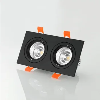 

Square Dimmable Recessed LED Downlights LED Ceiling lamp AC85-265V Spot Lights LED panel light Indoor lighting