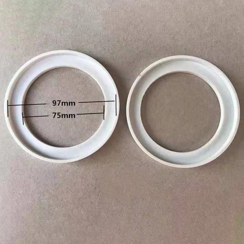 Car Stereo 1 Pair Car Audio Speaker A-Column Tweeter Bracket Gasket 2 Inch & 3.5 Inch 3.8 Speakers Plastic Washer