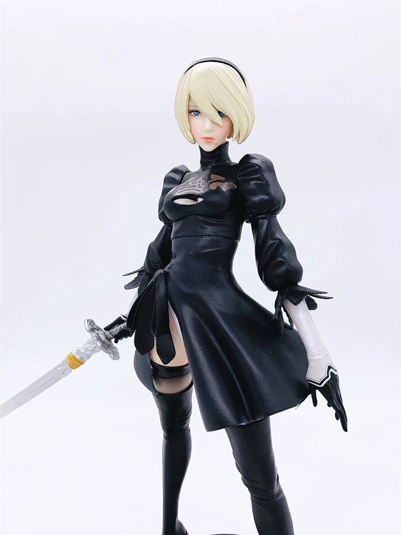 НИР автоматов 2B YoRHa № 2 Тип B игрушечных пластиковых экшн фигурок из фигура аниме модель игрушки сексуальная девушка Рисунок Коллекция куклы