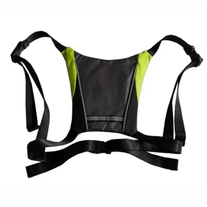 

LED Bike Light USB Rechargeable Cycling Vest Direction Indicator Reflective Backpack Flashing Remote Control Outdoor
