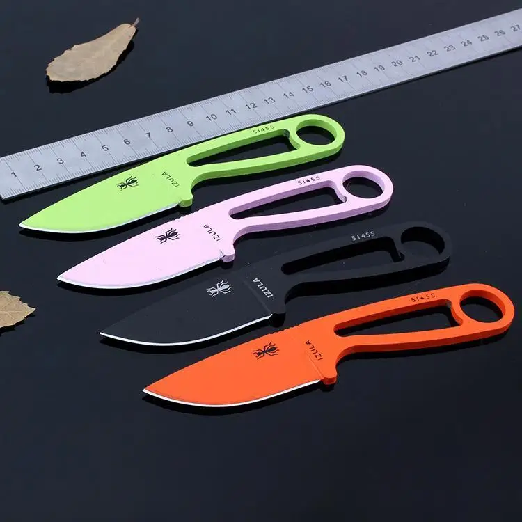 

Cost-effective 4 style Adventure Izula-01small Neck Knife Fixed blade Outdoor Camping Tactical equipment Hunting knife knives