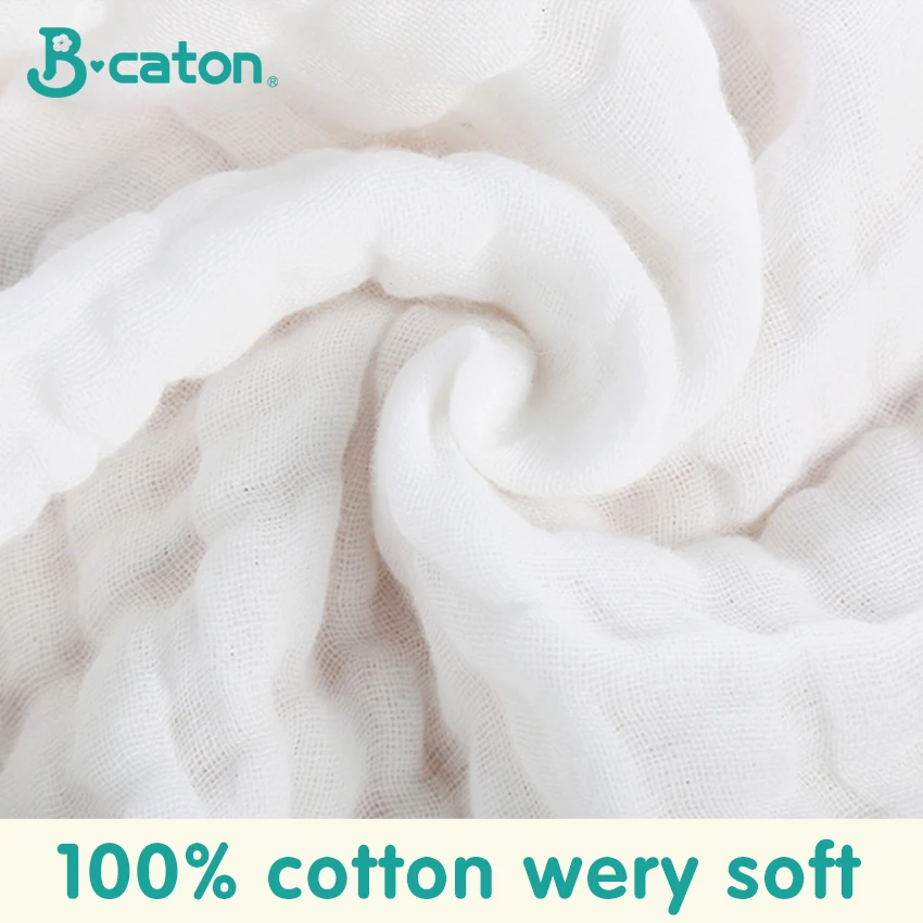 Towel Baby Face Towel Baby Handkerchief Baby Bath Cotton Burp Cloth Soft  Absorbent 6-Layer Gauze Kindergarten Washcloth 30X30Cm