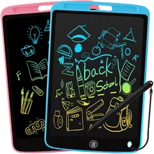 Tablette d'écriture LCD 10 pouces, tableau de gribouillage coloré effaçable, tablette de dessin pour enfants, apprentissage éducatif, jouet cadeau de voyage