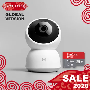 

【Global Version】 Mijia IMILAB IP Camera 19E MI Home App WiFi Security CCTV Camera HD 1080P Surveillance Baby Monitor H.265