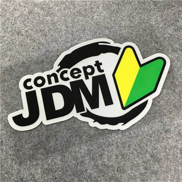Wakaba JDM concent виниловая наклейка Japanses наклейки на мотоцикл забавные Дрифт
