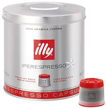 

Illy Metodo Iperespresso Espresso-Kapseln, normale Röstung, 21 Kapseln (1 x 140,7g)