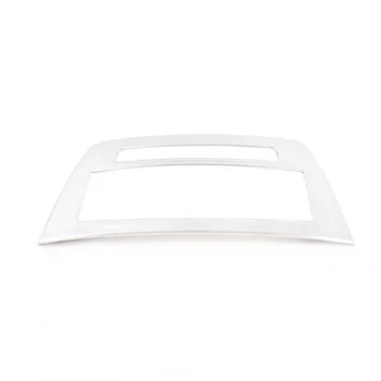 

Panel Frame Cover Frame Cover Trim Silver ABS For Benz C Class W204 2011-13