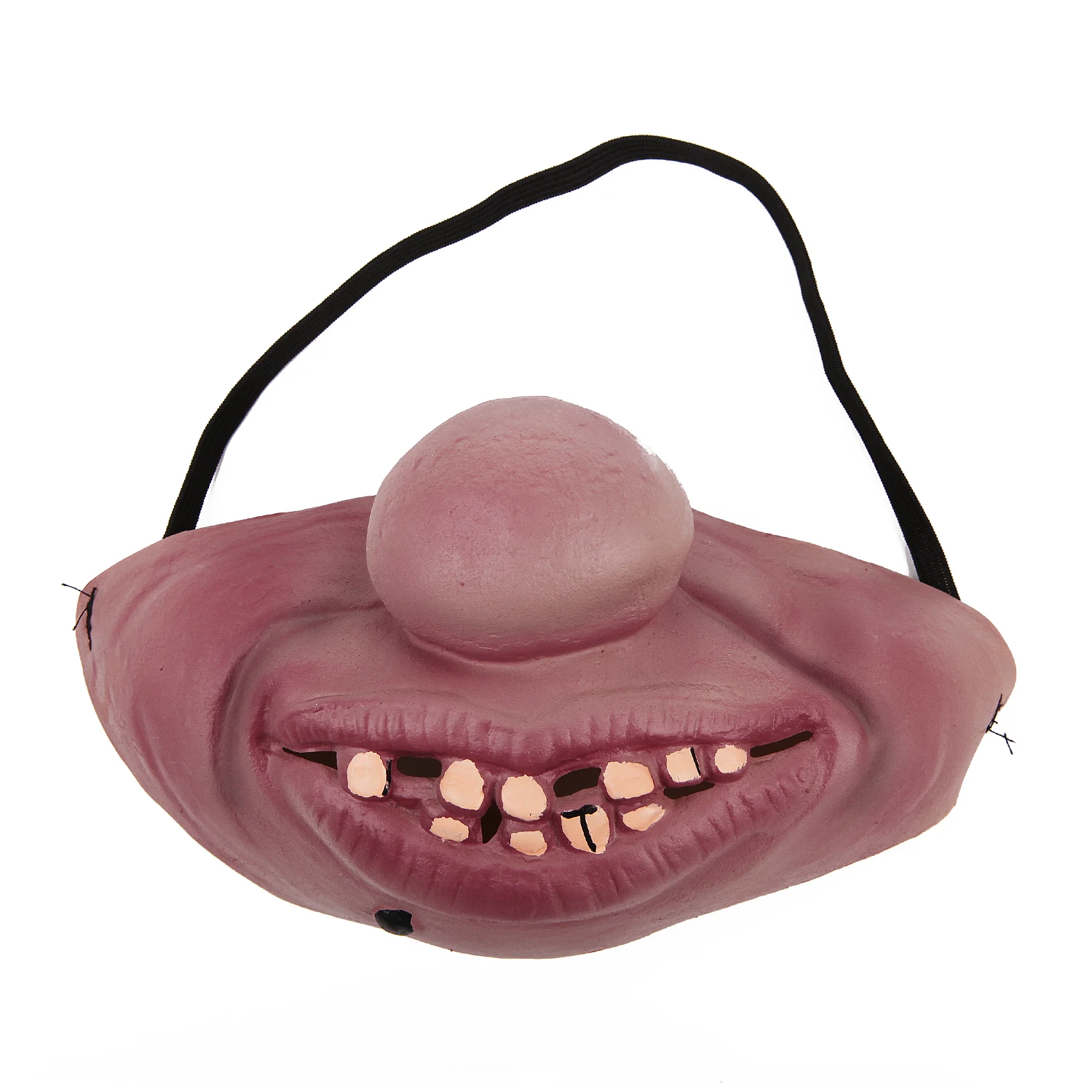 Masquerade mask full face mask half face mask game cosplay props adult clown latex half-face mask elastic band cosplay props humorous Halloween party masks