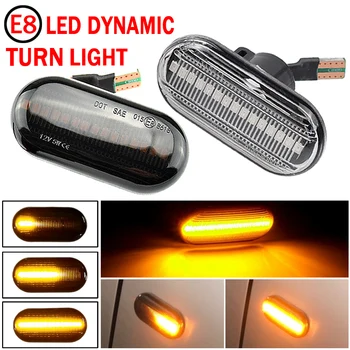 

For Dacia Duster Dokker Lodgy Renault Megane 1 Clio1 2 KANGOO ESPACE Smart Fortwo 453 Led Dynamic Side Marker Turn Signal Lights