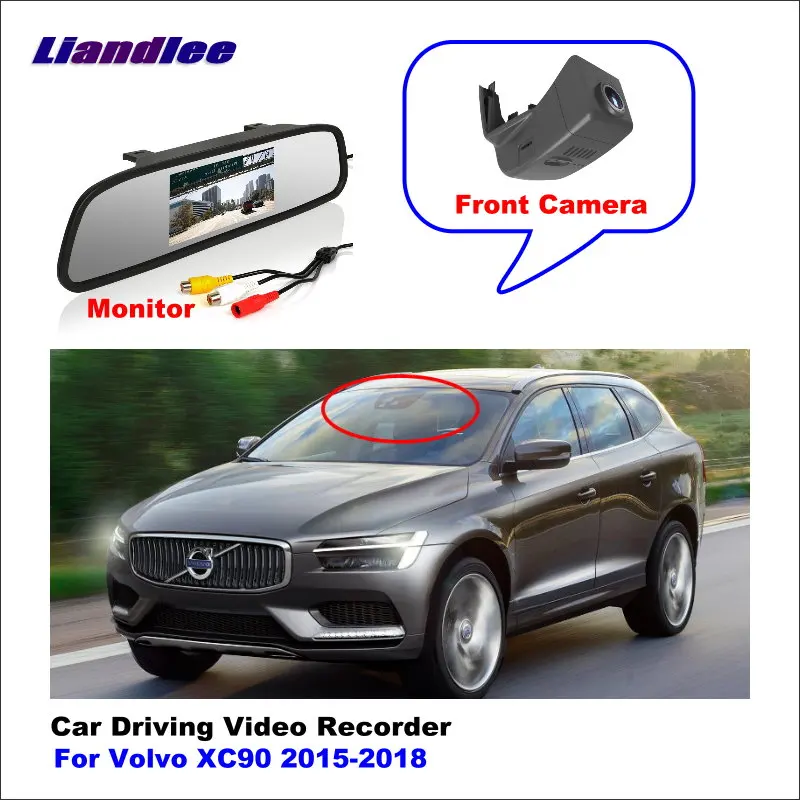 Liandlee для Volvo XC90- Автомобильный видеорегистратор Wifi видеорегистратор с функцией ночного видения приложение для телефона 1080P