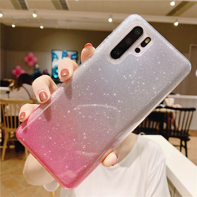 Блестящий Мягкий чехол из ТПУ для Redmi Note 9 Pro Max K30 8A 7A 6A 8T 5A 4A 4X GO S2 | Мобильные