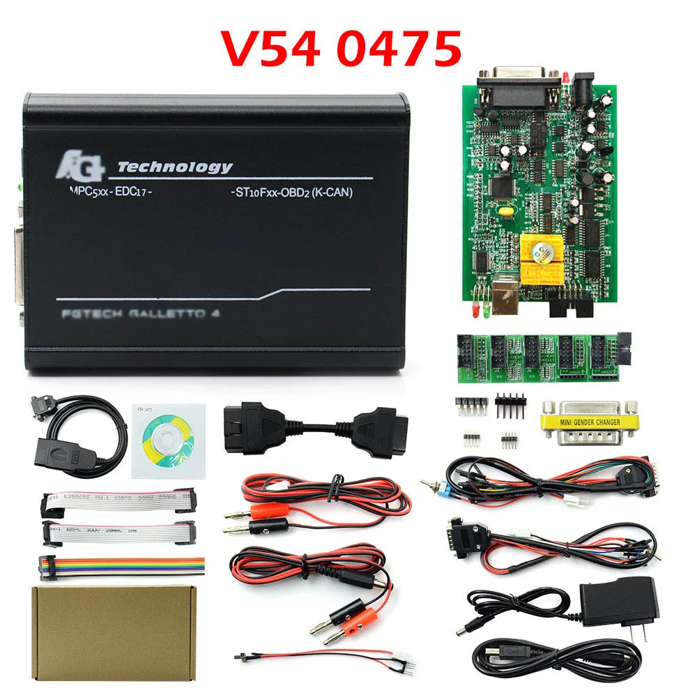 ЕС 0475 Fgtech Galletto 4 Мастер V54 ECU программист добавить функция BDM/OBD K-CAN Fg Tech Galletto 4 V54 без необходимости активации - Цвет: V54 0475