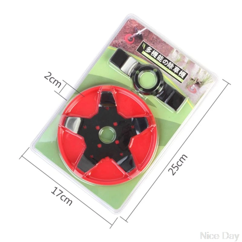 Grass Trimmer Head Dual-use Weeder Plate Lawn Mower Trimmer Head Brushcutter Grass Cutting Machine grass trimmer head grass trimmer