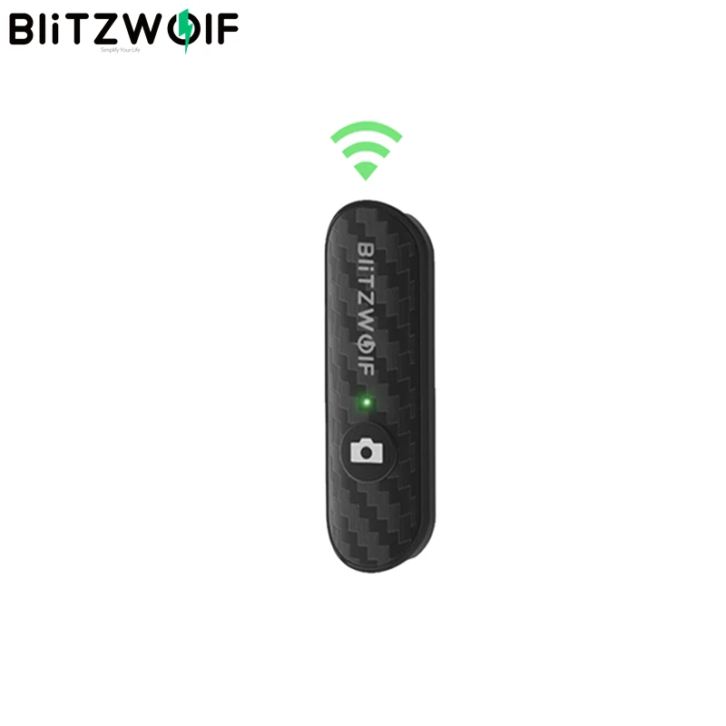 BlitzWolf, перезаряжаемый, съемный, 50 мА/ч, bluetooth, пульт дистанционного управления для BW-BS10, селфи-палка, длительное время ожидания, камера, аксессуары для фото