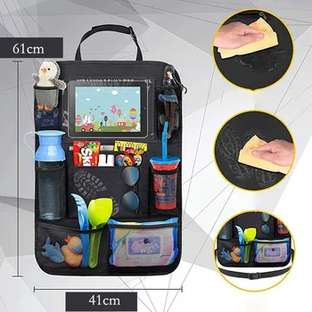 

1Pcs Universal Car Back Seat Storage Bag Tidy Organiser Multi-Pocket Holder Pouch High Quality