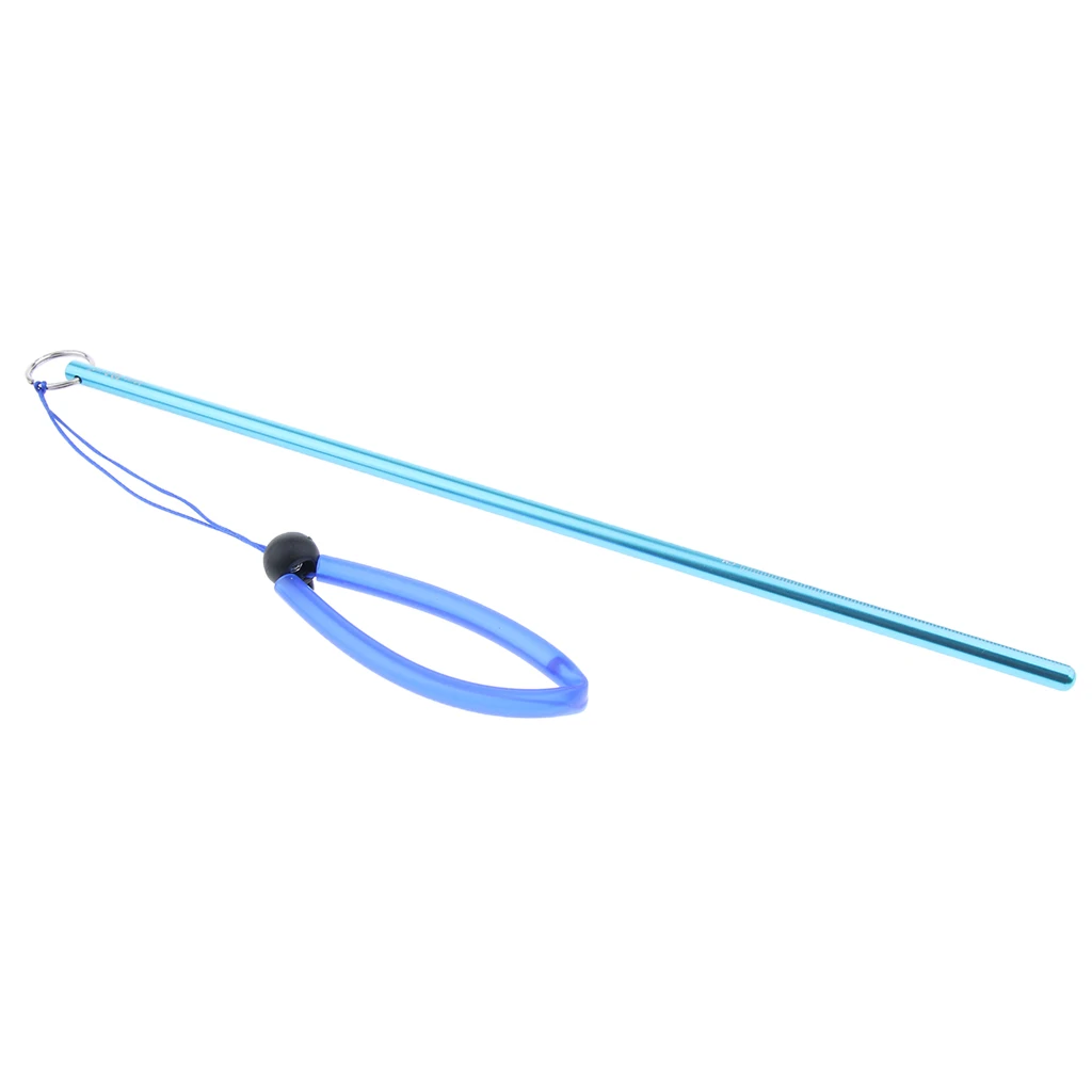 2 Pieces Scuba Diving Aluminium Alloy Tank Banger Reef Aqua Tickle Stick Lobster Pointer, Blue & Pink