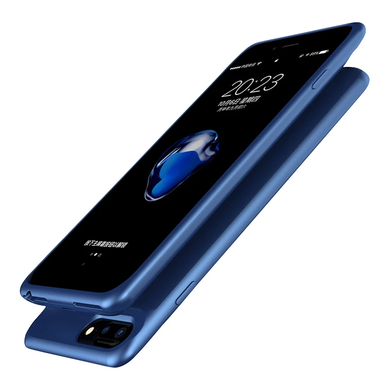 Тонкий Ультратонкий чехол с аккумулятором 7000 мАч/5000 мАч для iPhone 8 7 6 6s внешний