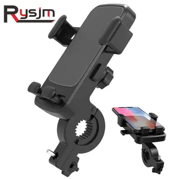 

NEW Bicycle Phone Holder Universal Bike Motorcycle Handlebar Clip Stand Mount Cell Phone Holder Bracket for iPhone 11 Pro Max