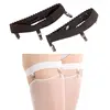 New Womens Elastic Anti Slip Leg Garter Belt Thigh High Stocking Suspender with Clip 1