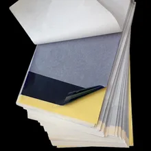 Высокое качество 10 листов A3 Татуировка термальный тафарет углеродный комплект передачи калька бумага чернил