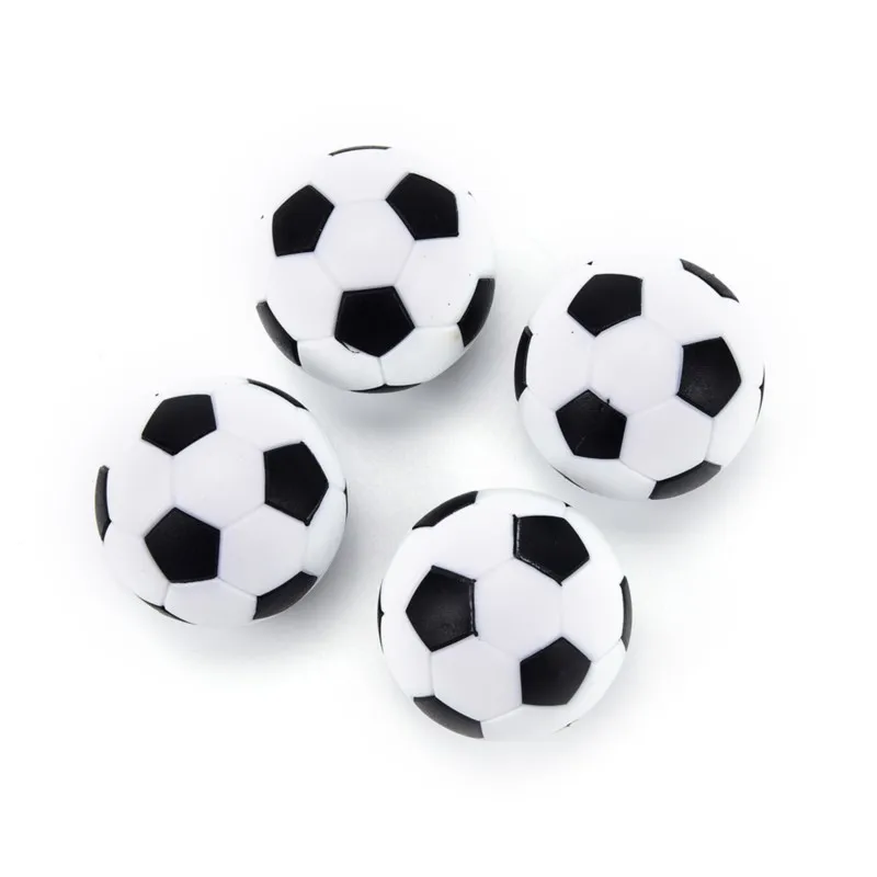 4 Pcs 32mm Foosball Table Football Plastic Soccer Ball Football Fussball Soccerball Sport Gifts Round Indoor Games