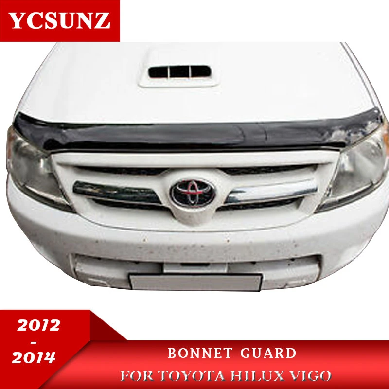 Protector de capó para coche, accesorios de Aro para Hilux vigo 2012 2013 2014 YCSUNZ|Molduras estilo| - AliExpress