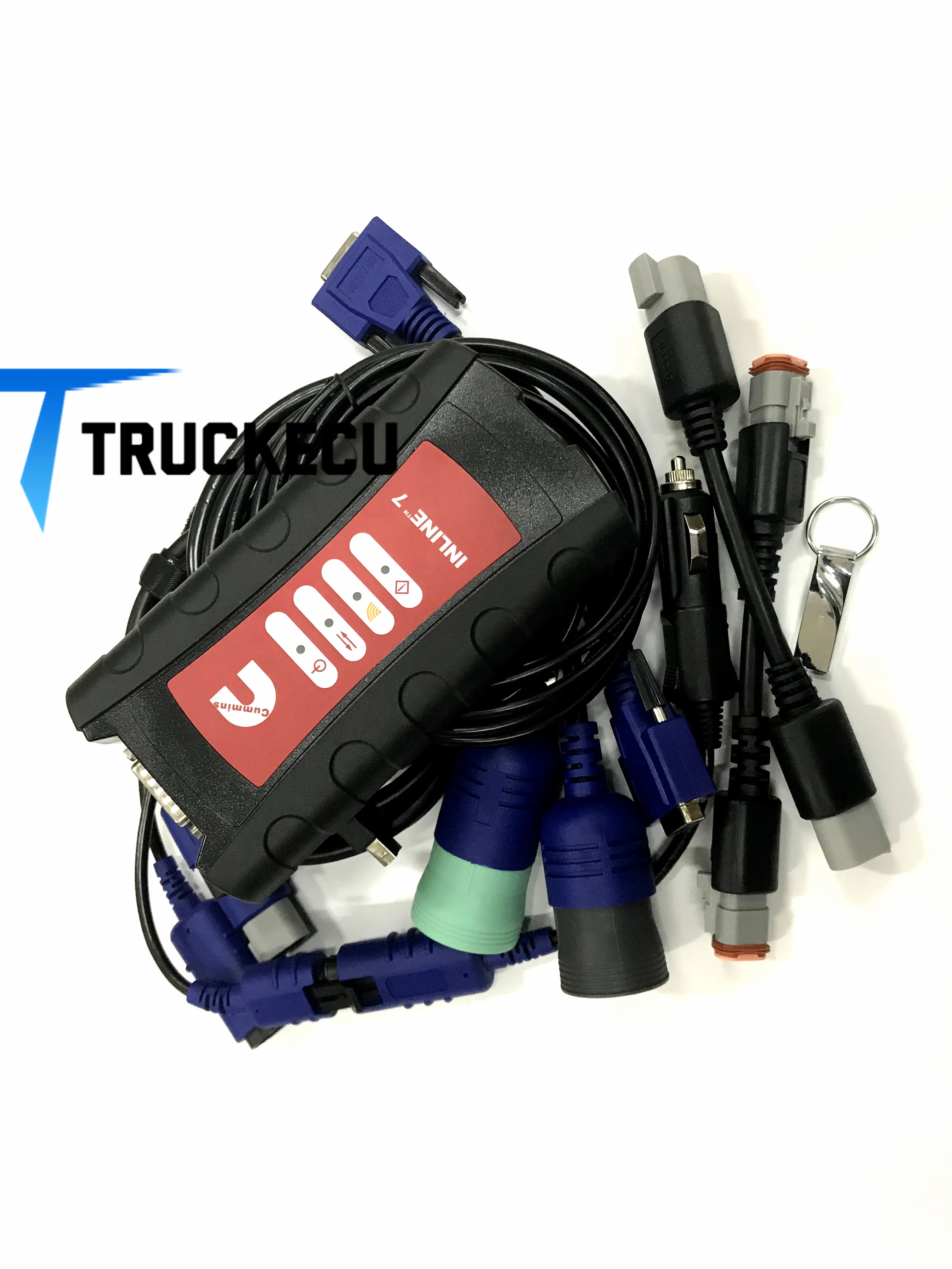 

inline7 Inline 7 Data Link Adapter truck excavators diagnostic kit+ Insite pro 8.3 inline6 inline5 J1939 protocol inline 7