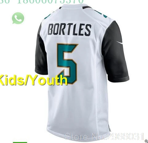 Jacksonville A+++ качественный Детский Молодежный Blake Bortles 5 Jalen Ramsey 20 leonard fournette 27 yannick ngakoue 91 jersey - Цвет: for kids youth