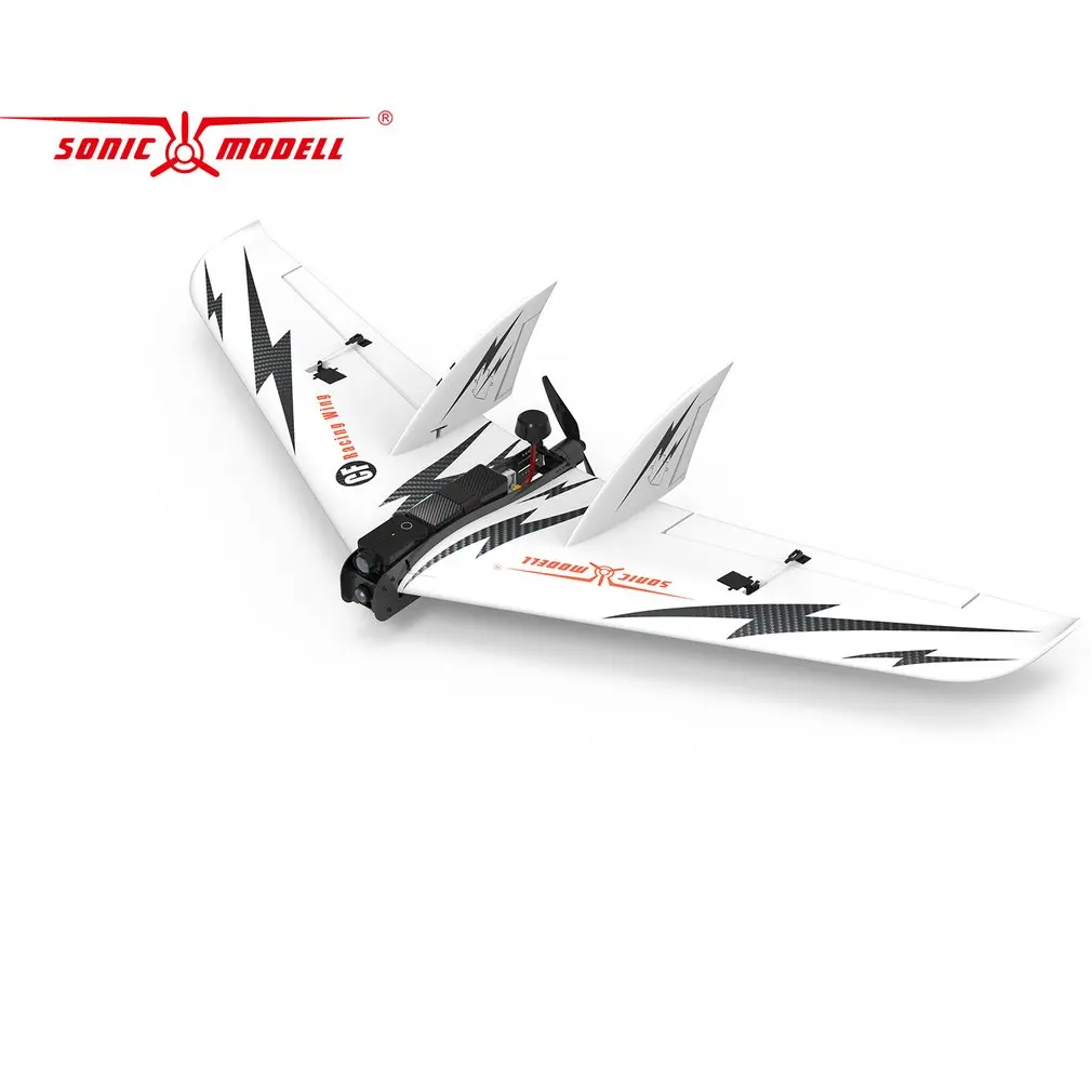 

ZOHD SonicModell CF Wing1030mm Wingspan RC FPV Airplane Fixed Wing Glider Drone Plane Model with High Speed Carbon Fiber KIT