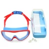 Kids Swim Goggles Children 3-8Y Wide Vision Anti-Fog Anti-UV Snorkeling Diving Mask Ear Plugs Outdoor Sports 6