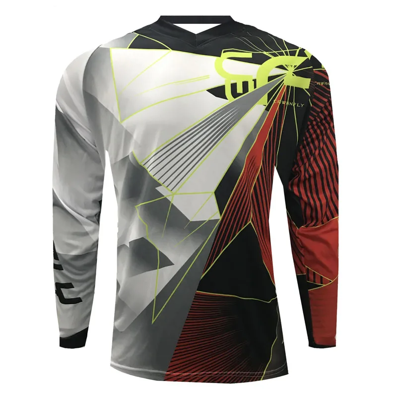 

Mountain Bike Shirts Color Printing Cycling Maillot MX MTB Clothing Motocross Motorcycle Bicycle T-shirt Mens Downhill Jersey