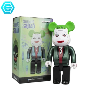 

28cm Bearbrickly 400% 11Inch Green Ear JOKER PVC Action Figure Toys Decoration Models Gifts and collections