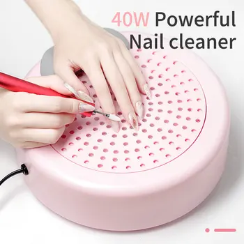 

Powerful Nail Dust Suction Collector Low Noisy Dust Cleaner for Manicure Suction Nail Vacuum Fan for Manicure Nail Art Equipment