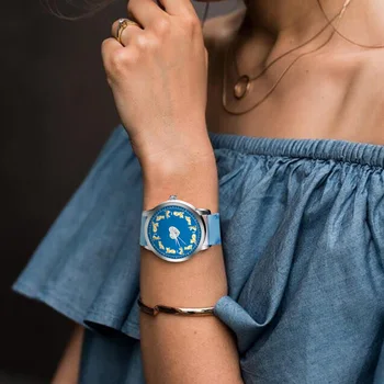 

Cartoon Cat Watch Quartz Watch with Alloy/PU Leather Strap Simple Fashion Watch for Girls Students TT@88