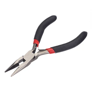 

Black Stainless Steel Round Nose Pliers Jewelry Plier Making Hand Craft Tools For DIY Making Jewelry Tools