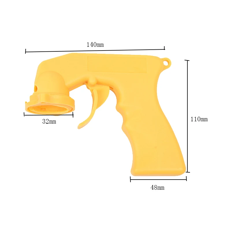 Аэрозольный распылитель с ручкой для пистолета с полным захватом триггера адаптер блокирующий воротник для ухода за краской автомобиля обслуживание краска ing краски инструмент