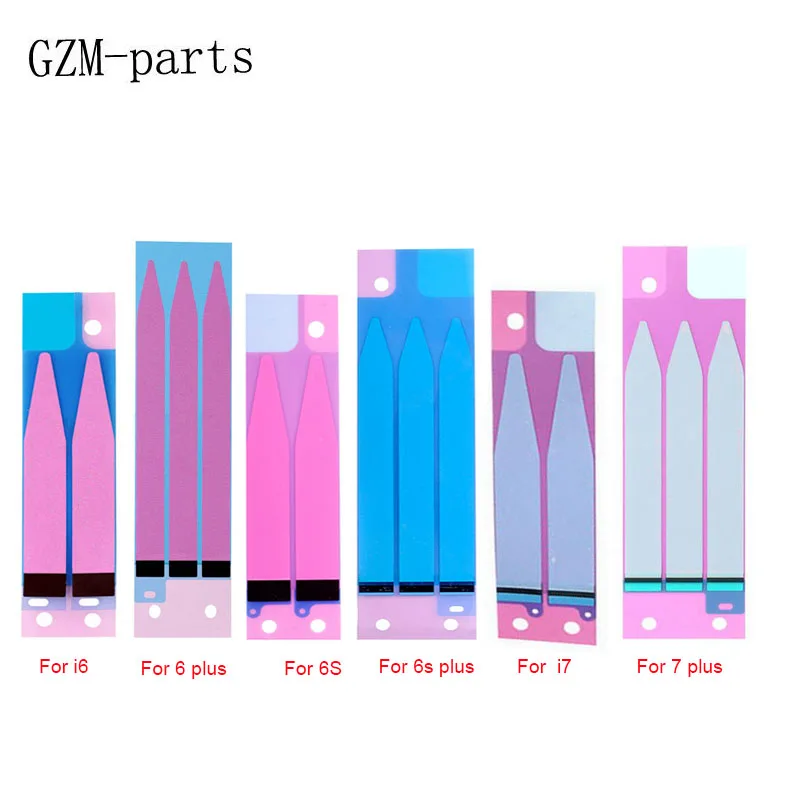 6-7p battery sticker