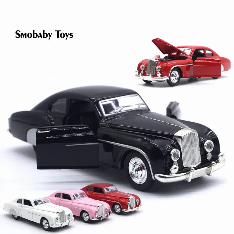 1:28 Bentley S1 модель автомобиля из сплава реальная классическая игрушка со звуком