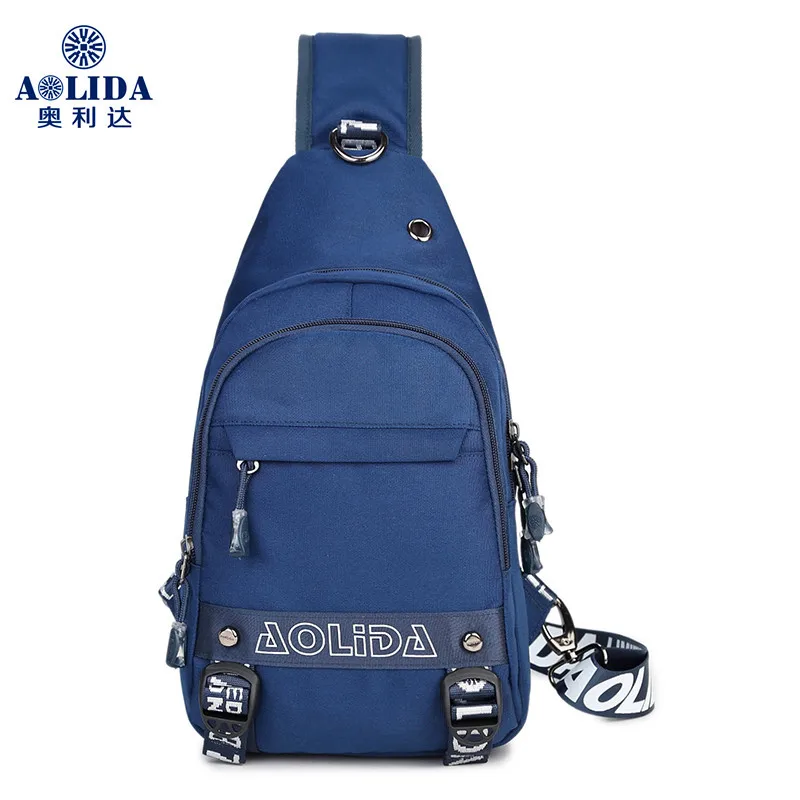 

Korean-style Men Casual Shoulder Bag Spring And Summer New Style Chest Pack Oblique Bag Portable Outdoor Sling Bag