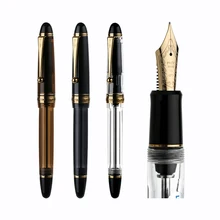 

Pilot Custom VIP 823 Fountain Pen 14k Gold Pen vacuum Transparent Negative Pressure Piston Ink Writing High-end Gift calligraphy