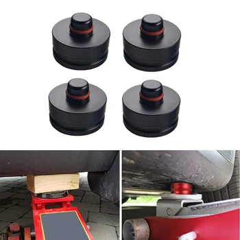 

4 Pcs Jack Lift Point Pad Adapter Aluminum for Tesla Model 3 Models -Safely Raising Vehicle Protects Car Jack From Damaging Batt