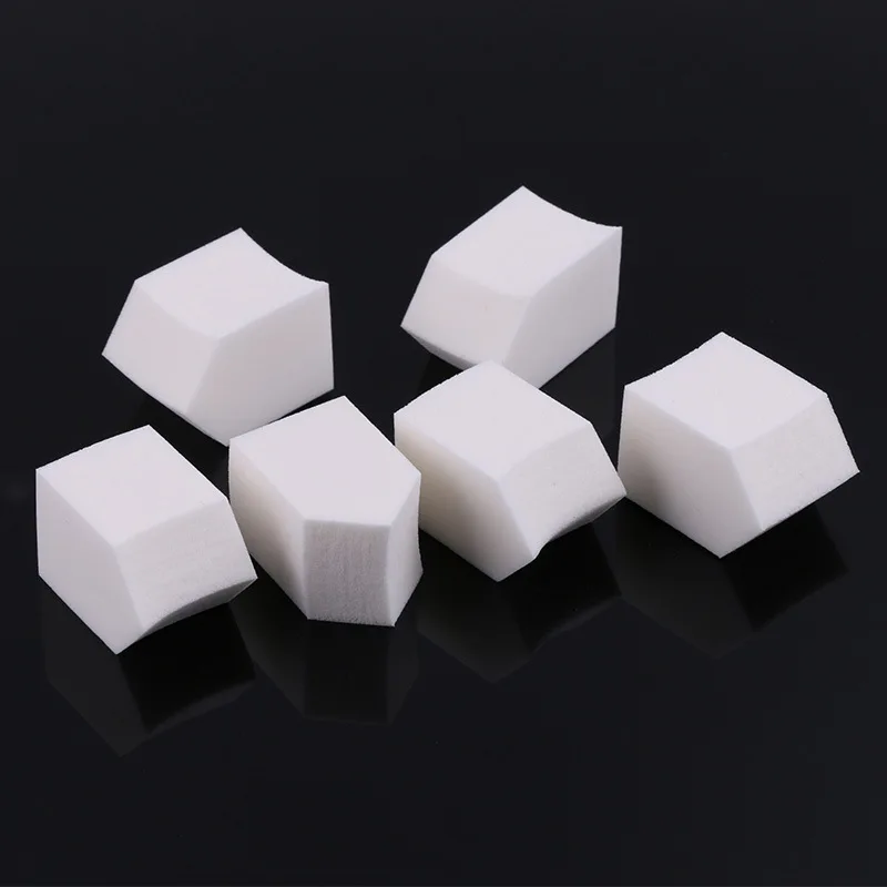 Градиентная мягкая губка для ногтей 1/5 шт. полировщик многогранный подходящий