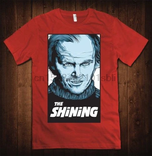 Shining Jack Torrance t-shirt New! Teenage Natural Cotton Printed top tee New 2018 Fashion T Shirt Men Lastest | Мужская одежда