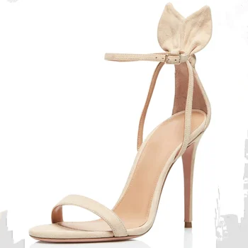 

Summer Shoes Women Super High Heel Sandals Butterfly-Knot Female Shoes Buckle Strap Sandals Open Toe Casual Ladies Woman Sandals