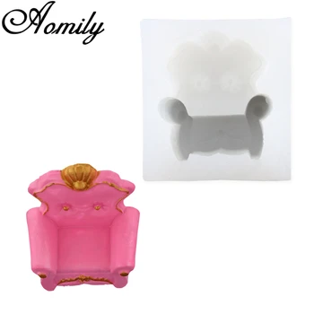 

Aomily Sofa Shape Silicone Mold Cake Molds Fondant Cake Decorating Tools Pastry Chocolate Candy Jelly Baking Mold Home Kitchen