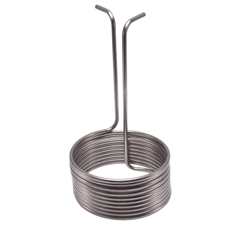 Nrpfell Stainless Steel Immersion Wort Chiller Tube for Home Brewing Super Efficient Wort Chiller Home Wine Making Machine Part 
