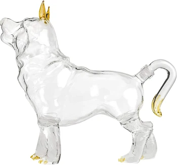 

Creative animal dog shaped style home bar Whiskey Decanter for Liquor Scotch Bourbon 23.67 oz
