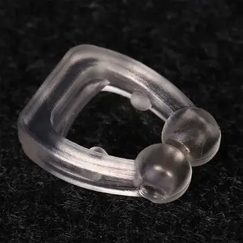 

XY Fancy Transparent Nose Clip Portable Silicone Mini Anti-snoring Device with Storage Box