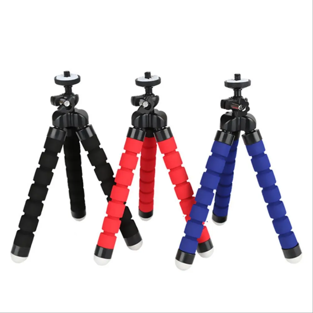 

Flexible Sponge Octopus Mini Tripod Flexible Phone Tripod For iPhone mini Camera Tripod Phone Holder clip stand