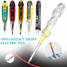 

VD700 Digital Test Pencil Tester Electrical Voltage Detector Pen LCD Display Screwdriver AC/DC 12-250V for Electrician Tools